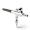 PointZero Dual-Action 2cc Gravity-Feed Airbrush Set with .2mm Nozzle
